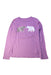 A Purple Long Sleeve Tops from Crewcuts in size 10Y for girl. (Front View)