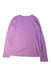 A Purple Long Sleeve Tops from Crewcuts in size 10Y for girl. (Back View)