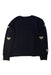 A Black Crewneck Sweatshirts from Crewcuts in size 10Y for girl. (Back View)