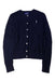 A Navy Cardigans from Polo Ralph Lauren in size 8Y for girl. (Front View)