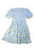A Blue Short Sleeve Dresses from Seed in size 12Y for girl. (Back View)