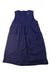 A Navy Sleeveless Dresses from Ralph Lauren in size 6T for girl. (Front View)