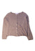A Brown Cardigans from Excuse My French in size 6T for girl. (Front View)