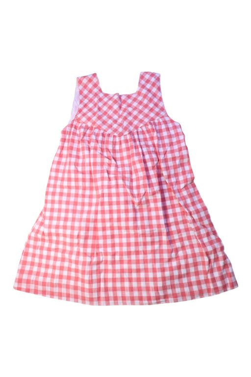 A Pink Sleeveless Dresses from Gocco in size 7Y for girl. (Front View)
