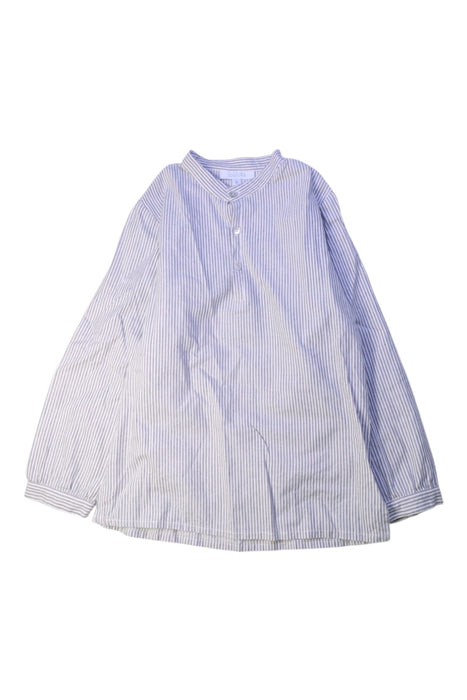 A Blue Long Sleeve Shirts from Lolilota in size 8Y for boy. (Front View)