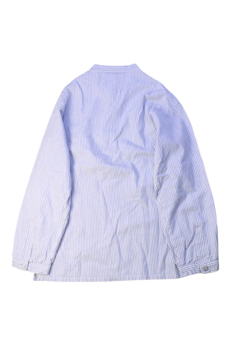 A Blue Long Sleeve Shirts from Lolilota in size 8Y for boy. (Back View)