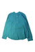 A Teal Long Sleeve Shirts from Gocco in size 9Y for boy. (Front View)