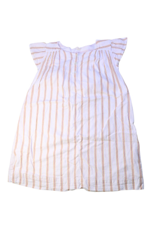 A Gold Short Sleeve Dresses from Gocco in size 7Y for girl. (Front View)