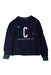 A Navy Crewneck Sweatshirts from Cyrillus in size 4T for boy. (Front View)