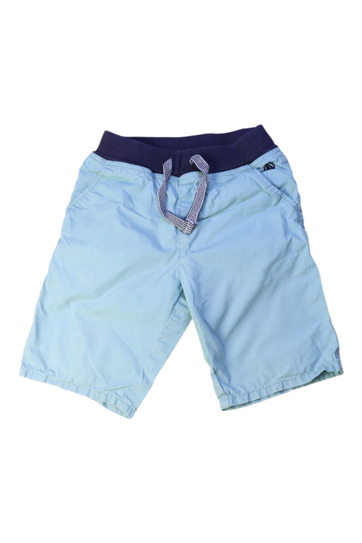 A Blue Shorts from Petit Bateau in size 5T for boy. (Front View)