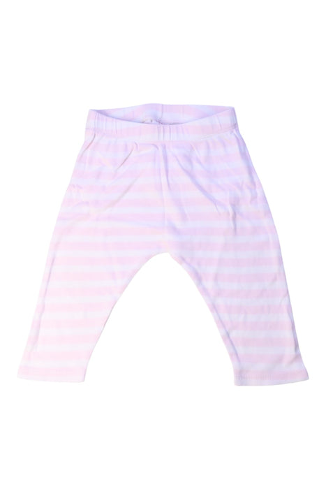 A Pink Casual Pants from Seed in size 6-12M for girl. (Front View)