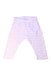 A Pink Casual Pants from Seed in size 6-12M for girl. (Front View)