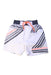 A White Shorts from Catimini in size 4T for boy. (Front View)