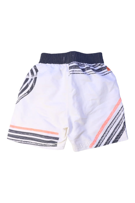 A White Shorts from Catimini in size 4T for boy. (Back View)