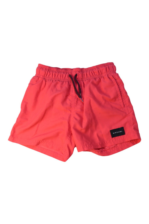 A Red Swim Shorts from Rip Curl in size 4T for boy. (Front View)