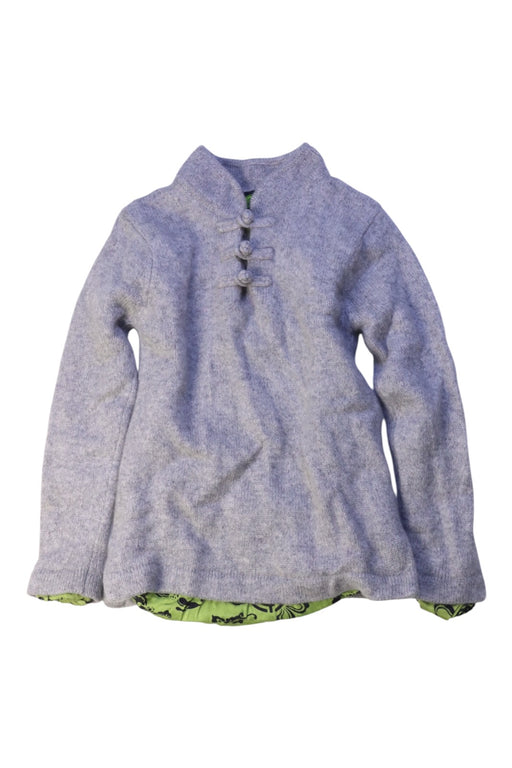 A Grey Long Sleeve Tops from Shanghai Tang in size 4T for neutral. (Front View)