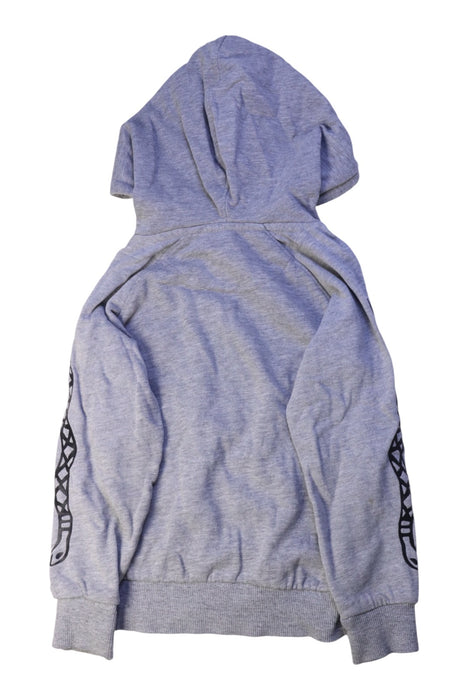 A Grey Hooded Sweatshirts from Munster in size 4T for boy. (Back View)