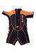 A Black Wetsuits from Aquasport in size 2T for neutral. (Back View)