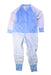 A Blue Onesies from Sleepy Company in size 6T for neutral. (Front View)