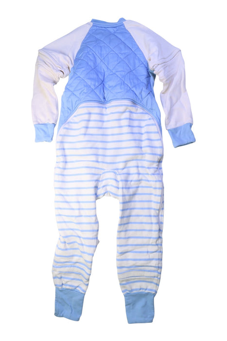 A Blue Onesies from Sleepy Company in size 6T for neutral. (Back View)