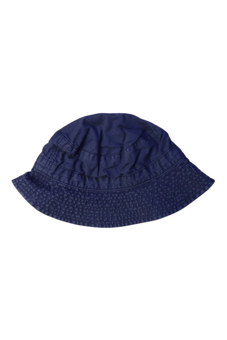 A Blue Sun Hats from Petit Bateau in size 3T for boy. (Back View)