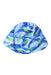 A Blue Sun Hats from i play in size 2T for boy. (Back View)