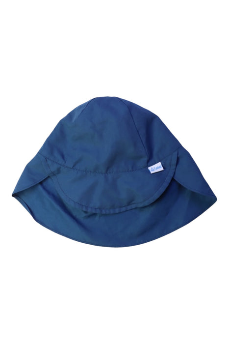 A Navy Sun Hats from i play in size 2T for boy. (Front View)