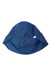 A Navy Sun Hats from i play in size 2T for boy. (Front View)