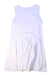 A White Sleeveless Dresses from Ferrari in size 9Y for girl. (Back View)