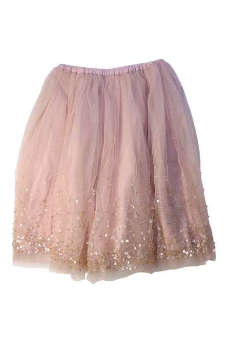 A Pink Tulle Skirts from Seed in size 5T for girl. (Front View)