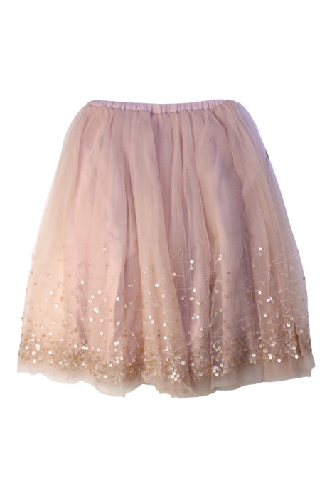 A Pink Tulle Skirts from Seed in size 5T for girl. (Back View)