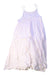 A White Sleeveless Dresses from Bonpoint in size 8Y for girl. (Back View)