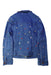 A Blue Lightweight Jackets from Madewell x Crewcuts in size 10Y for girl. (Back View)