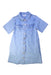 A Blue Short Sleeve Dresses from Seed in size 8Y for girl. (Front View)