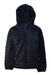 A Black Puffer/Quilted Jackets from Columbia in size 8Y for boy. (Front View)