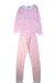 A Pink Pyjama Sets from Petit Bateau in size 10Y for girl. (Front View)