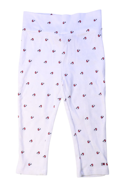 A White Leggings from Tommy Hilfiger in size 12-18M for girl. (Front View)
