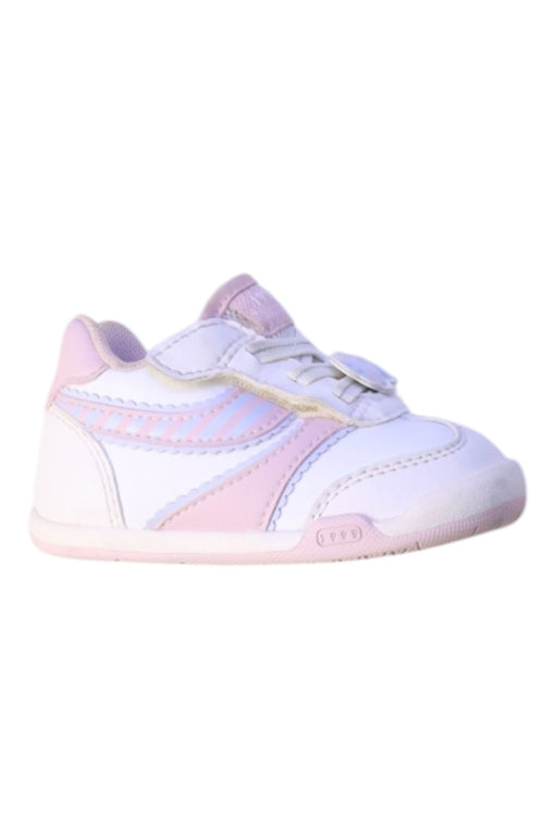A Pink Sneakers from Dr. Kong in size 12-18M for girl. (Front View)