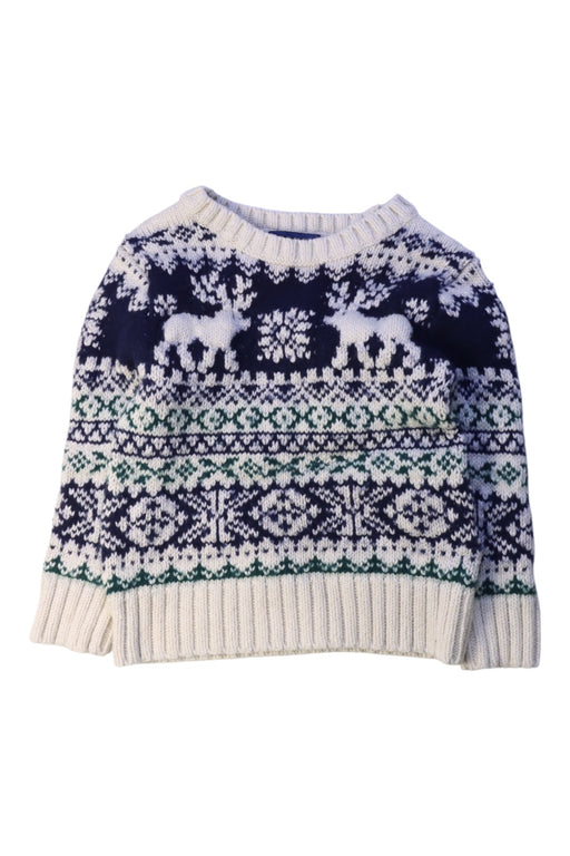 A White Knit Sweaters from Polo Ralph Lauren in size 2T for girl. (Front View)