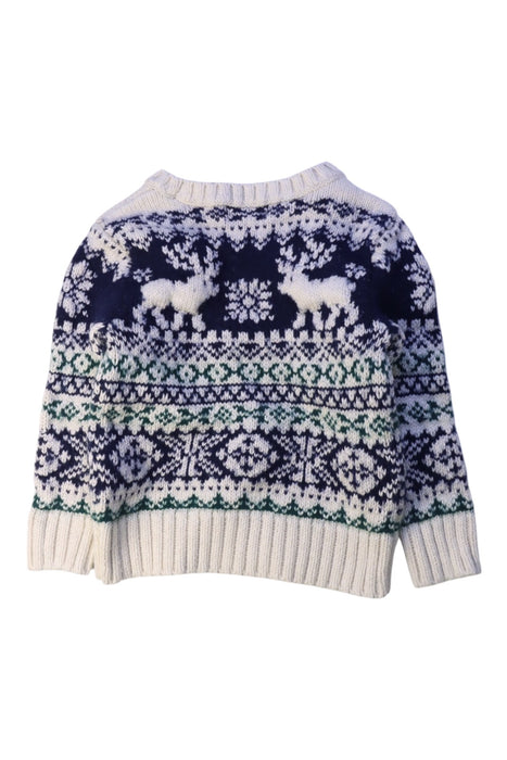 A White Knit Sweaters from Polo Ralph Lauren in size 2T for girl. (Back View)