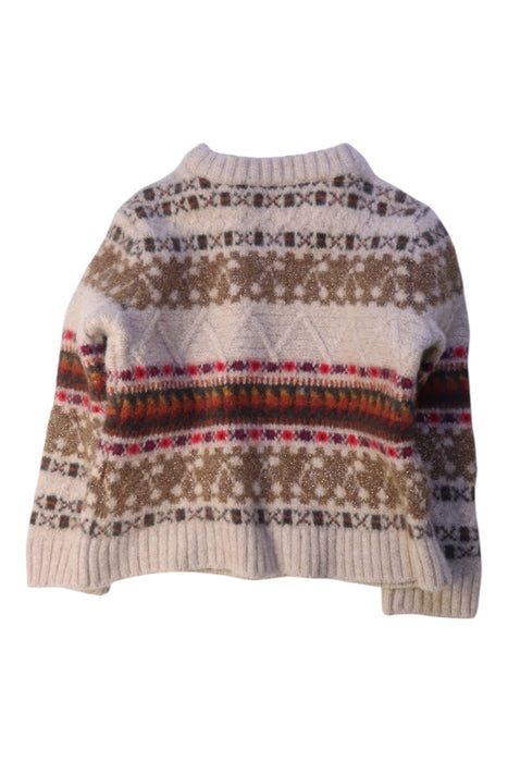 A Multicolour Knit Sweaters from Bonpoint in size 2T for girl. (Back View)