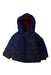 A Navy Puffer/Quilted Coats & Outerwear from Jacadi in size 12-18M for boy. (Front View)
