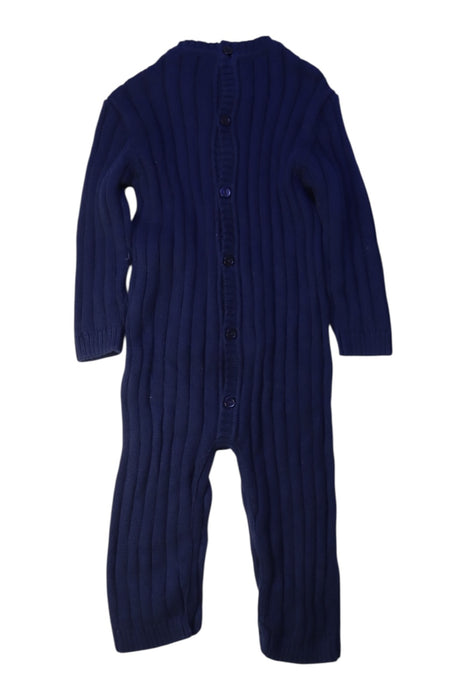 A Navy Long Sleeve Jumpsuits from Dirk Bikkembergs in size 6-12M for boy. (Back View)