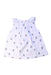 A White Sleeveless Dresses from Janie & Jack in size 4T for girl. (Back View)