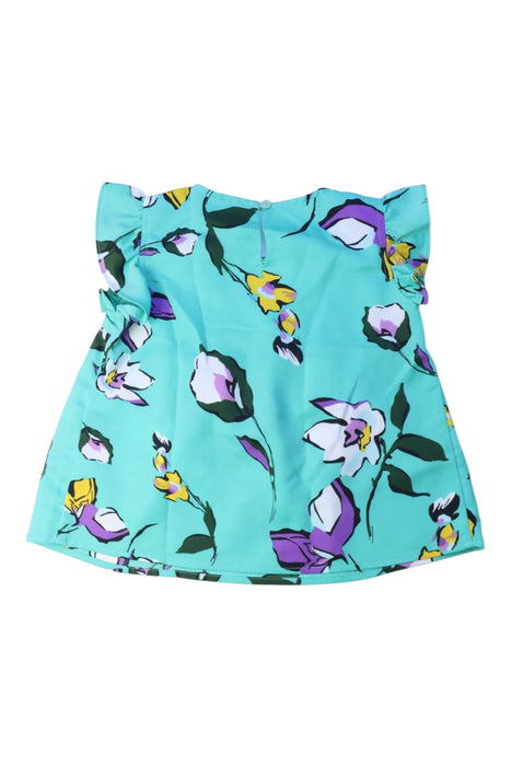 A Teal Short Sleeve Dresses from Liu Jo in size 4T for girl. (Back View)