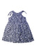 A Navy Sleeveless Dresses from By the Sea in size 4T for girl. (Front View)