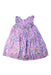 A Multicolour Sleeveless Dresses from Jacadi in size 5T for girl. (Front View)