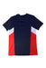 A Navy Short Sleeve T Shirts from Adidas in size 11Y for boy. (Back View)
