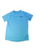 A Blue Short Sleeve T Shirts from Under Armour in size 10Y for boy. (Front View)