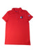 A Red Short Sleeve Polos from Champion in size 10Y for boy. (Front View)